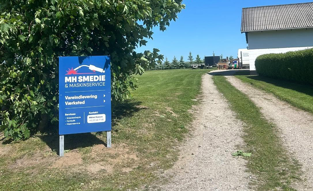 Værkstedet hos MH Smedie & Maskinservice